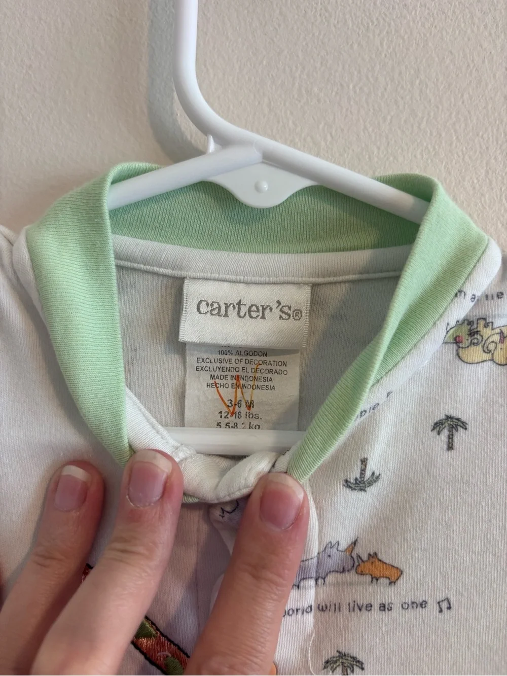 Vintage Carter’s John Lennon Imagine Pajamas